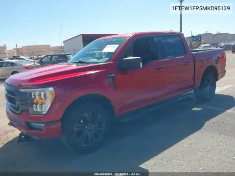 1FTEW1EP5MKD95139 — 2021 Ford F-150, фото 3 с аукциона IAAI, Передняя часть