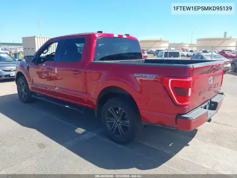 1FTEW1EP5MKD95139 — 2021 Ford F-150, фото 4 с аукциона IAAI, Передняя часть