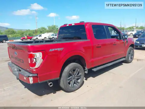 1FTEW1EP5MKD95139 — 2021 Ford F-150, фото 5 с аукциона IAAI, Передняя часть
