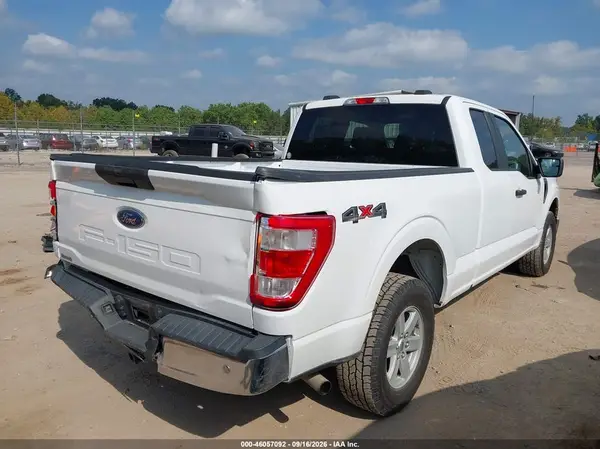 1FTEX1EB3NKE65935 — 2022 Ford F-150, фото 4 с аукциона IAAI 14.10.2026, Задняя часть