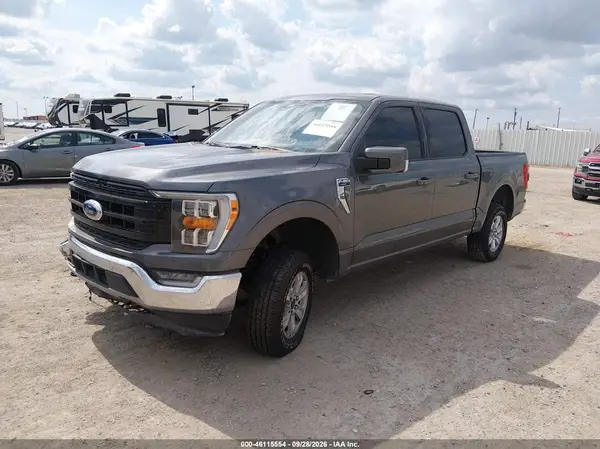 1FTFW1E80NFB65774 — 2022 Ford F-150, фото 2 с аукциона IAAI, Передняя часть справа