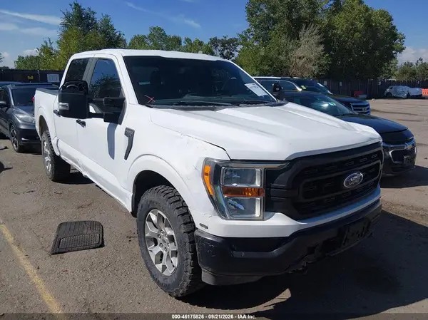 1FTFW1P87NKE09506 — 2022 Ford F-150, Передняя часть (Front End), фото до ремонта