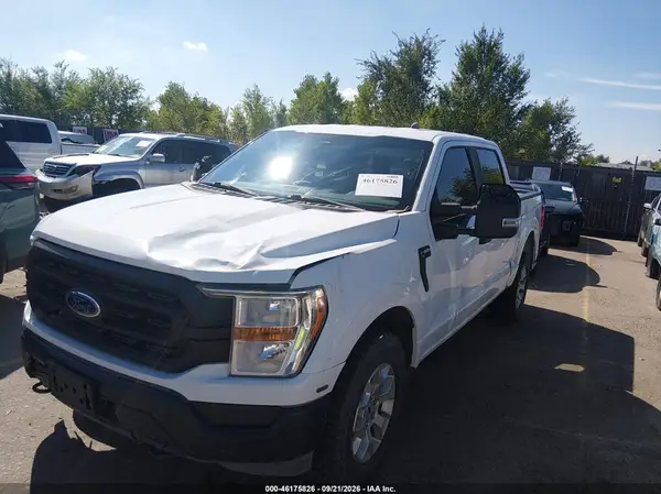 1FTFW1P87NKE09506 — 2022 Ford F-150, фото 2 с аукциона IAAI 13.10.2026, Передняя часть