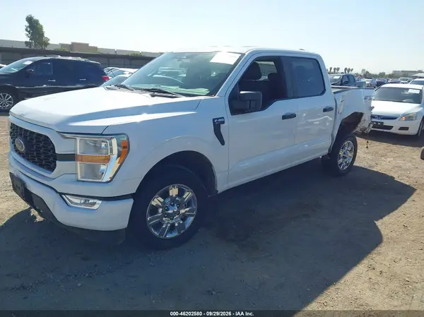 1FTEW1CP2NKF25317 — 2022 Ford F-150, фото 2 с аукциона IAAI, Задняя часть слева