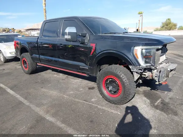 1FTFW1ED5NFB55903 — 2022 Ford F-150, Передняя часть (Front End), фото до ремонта