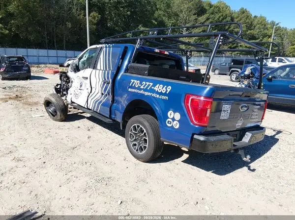 1FTEW1CP3NKD32139 — 2022 Ford F-150, фото 3 с аукциона IAAI, Левый бок
