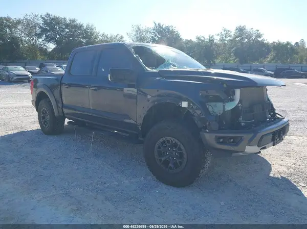 1FTFW1RG1NFA83733 — 2022 Ford F-150, Передняя часть (Front End), фото до ремонта