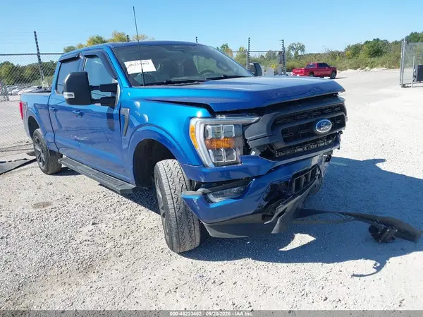 1FTFW1E85NFB56505 — 2022 Ford F-150, Передняя часть (Front End), фото до ремонта