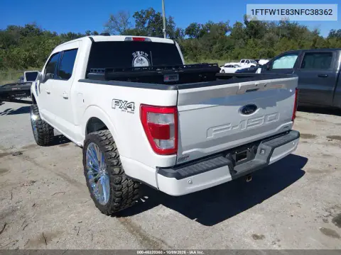 2022 Ford F-150 Lariat VIN 1FTFW1E83NFC38362 фото 4