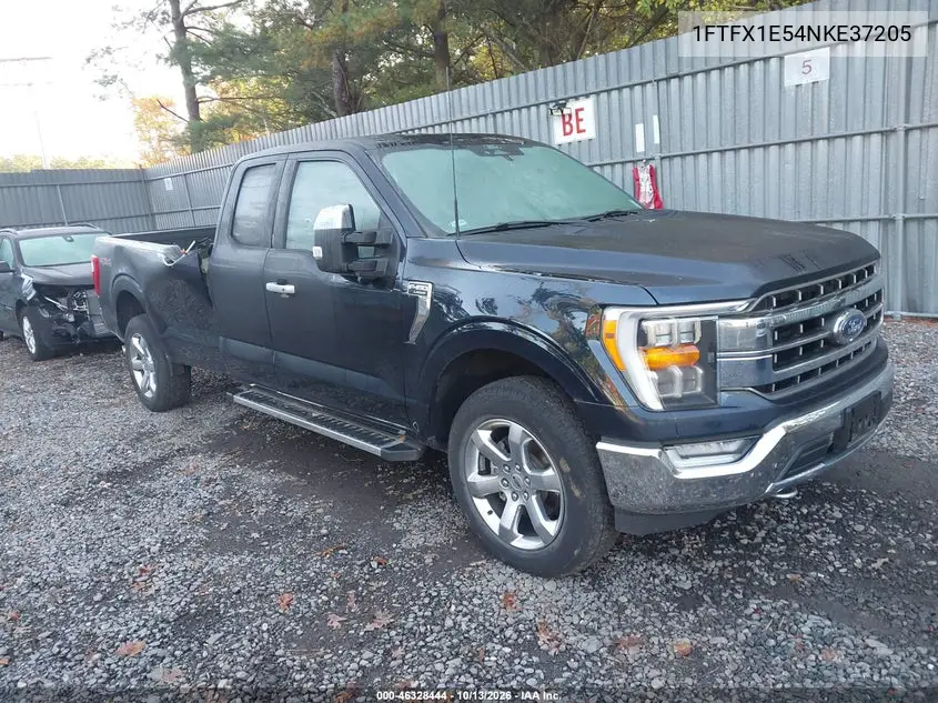 2022 Ford F-150 Lariat VIN 1FTFX1E54NKE37205 фото 2