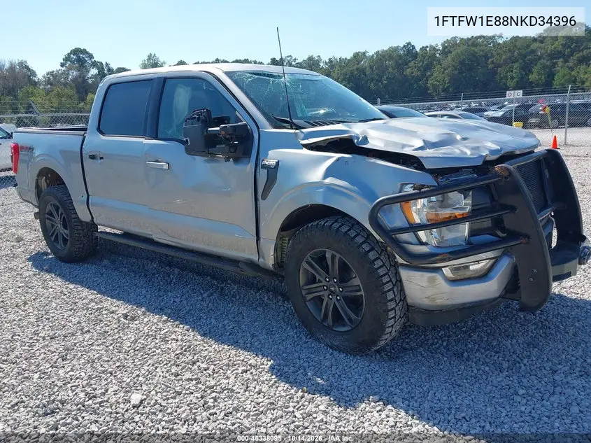 1FTFW1E88NKD34396 — 2022 Ford F-150, фото 2 с аукциона IAAI, Повреждения со всех сторон