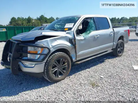 1FTFW1E88NKD34396 — 2022 Ford F-150, фото 3 с аукциона IAAI, Повреждения со всех сторон