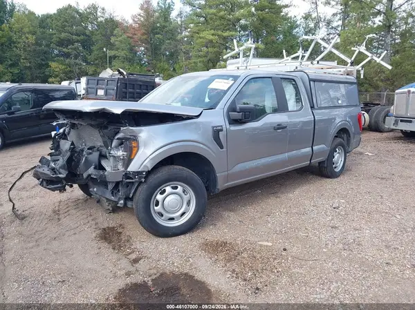 1FTEX1CB2PKE18935 — 2023 Ford F-150, фото 2 с аукциона IAAI 01.10.2026, Передняя часть