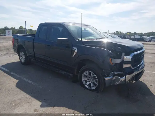 1FTEX1CB1PKD69100 — 2023 Ford F-150, Передняя часть (Front End), фото до ремонта