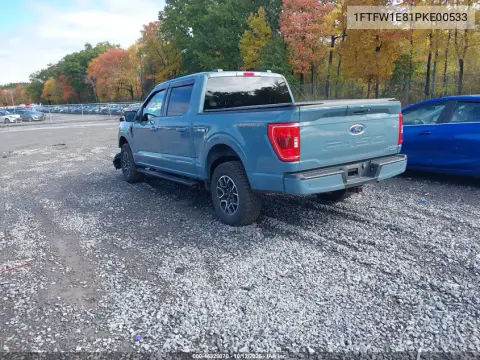 2023 Ford F-150 Xlt VIN 1FTFW1E81PKE00533 фото 4