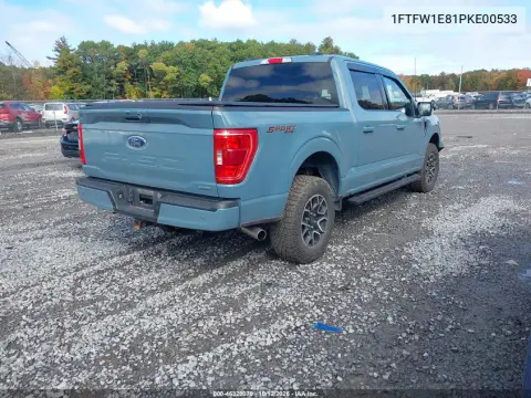 2023 Ford F-150 Xlt VIN 1FTFW1E81PKE00533 фото 5