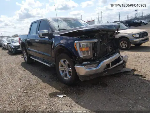 1FTFW1ED6PFC40963 — 2023 Ford F-150, Передняя часть, фото до ремонта