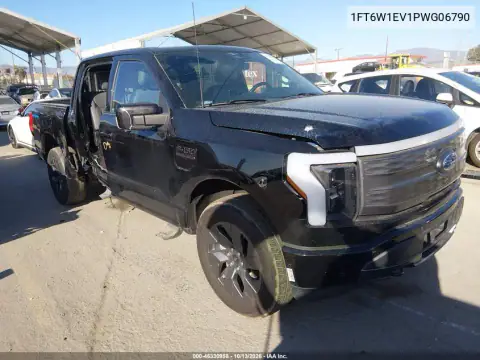 1FT6W1EV1PWG06790 — 2023 Ford F-150, Правая сторона, фото до ремонта