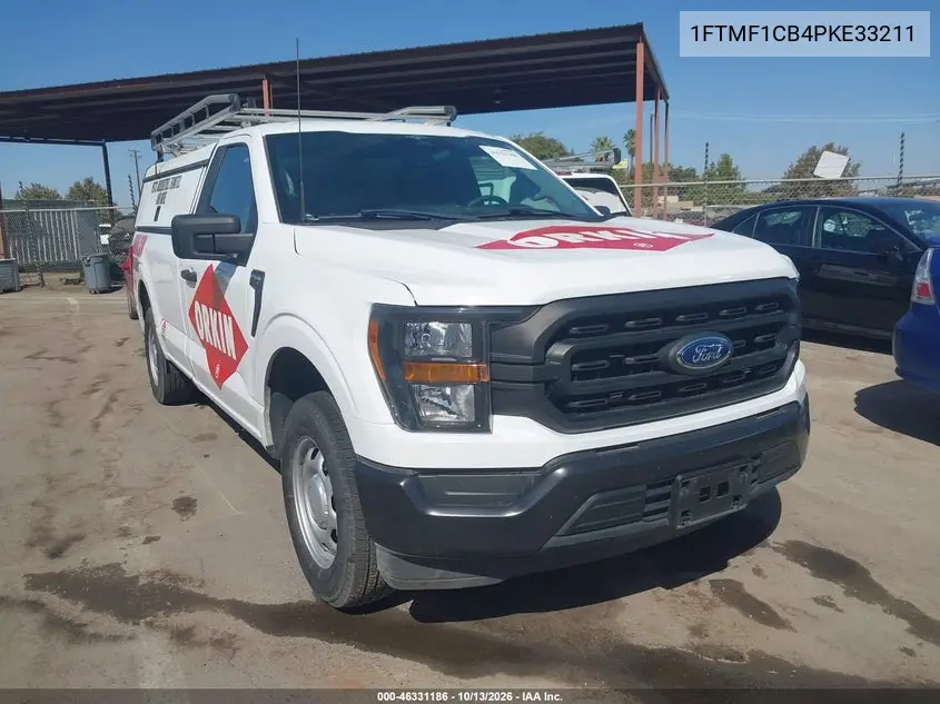 1FTMF1CB4PKE33211 — 2023 Ford F-150, фото 2 с аукциона IAAI, Естественный износ
