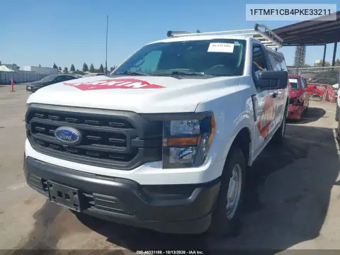 1FTMF1CB4PKE33211 — 2023 Ford F-150, фото 3 с аукциона IAAI, Естественный износ