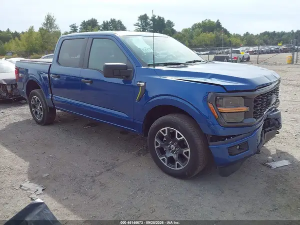 1FTEW2LP4RKE44671 — 2024 Ford F-150, Передняя часть (Front End), фото до ремонта