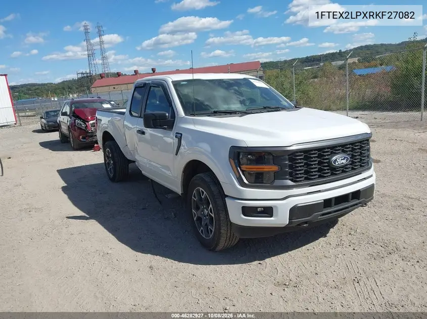 2024 Ford F-150 Stx VIN 1FTEX2LPXRKF27082 фото 2