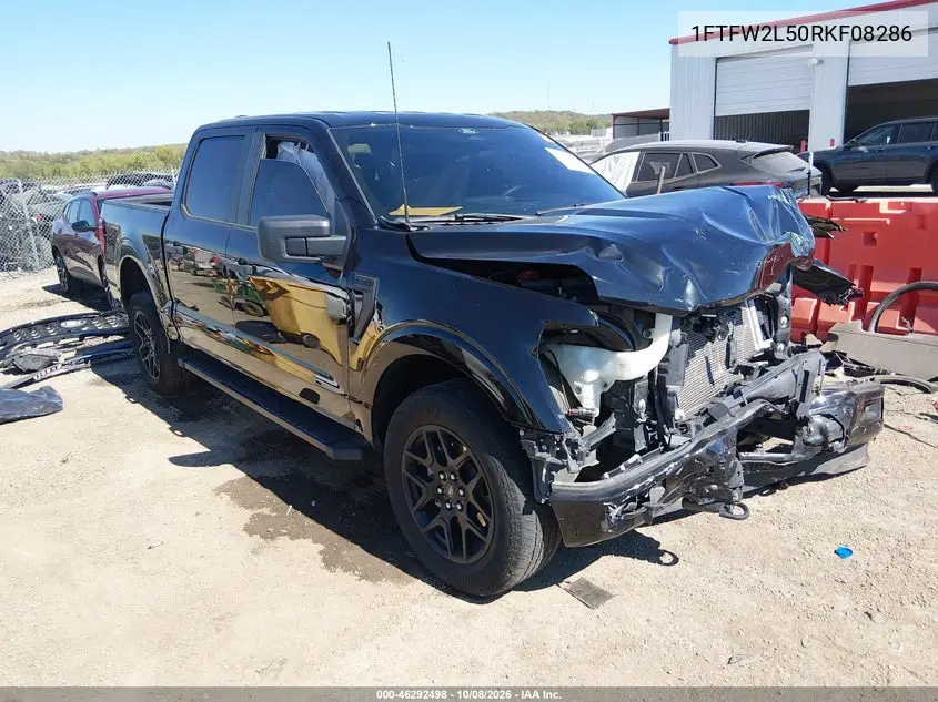 2024 Ford F-150 Stx VIN 1FTFW2L50RKF08286 фото 2