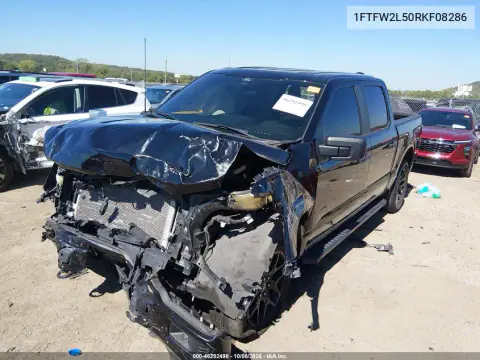 2024 Ford F-150 Stx VIN 1FTFW2L50RKF08286 фото 3