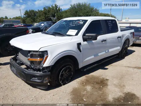 2024 Ford F-150 Stx VIN 1FTFW2L50RFB11539 фото 3