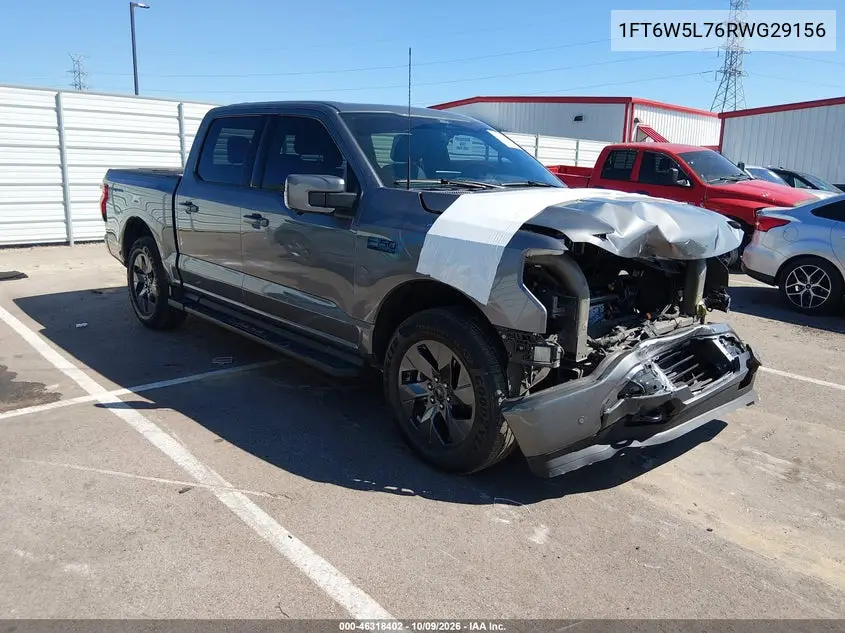 2024 Ford F-150 Lightning Lariat VIN 1FT6W5L76RWG29156 фото 1