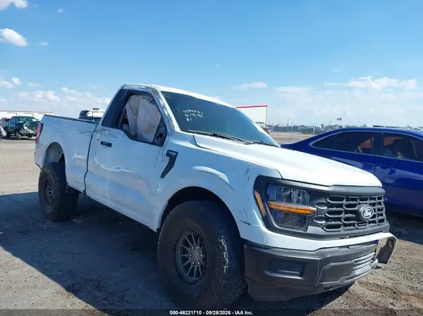 1FTMF1L53SKE30979 — 2025 Ford F-150, Передняя часть слева (Left Front), фото до ремонта