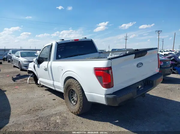 1FTMF1L53SKE30979 — 2025 Ford F-150, фото 3 с аукциона IAAI, Передняя часть слева