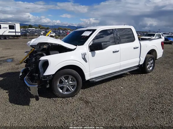 1FTEW3K82SKE88982 — 2025 Ford F-150, фото 2 с аукциона IAAI 30.09.2026, Передняя часть