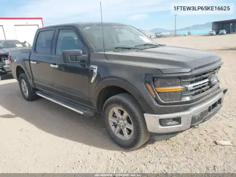 1FTEW3LP6SKE16625 — 2025 Ford F-150, Передняя часть, фото до ремонта