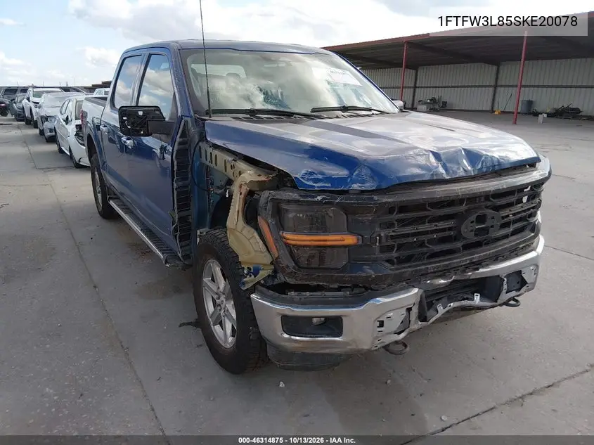 1FTFW3L85SKE20078 — 2025 Ford F-150, фото 2 с аукциона IAAI, Передняя часть