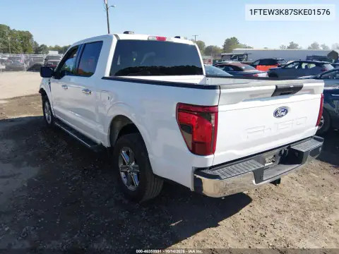 1FTEW3K87SKE01576 — 2025 Ford F-150, фото 4 с аукциона IAAI, Передняя часть