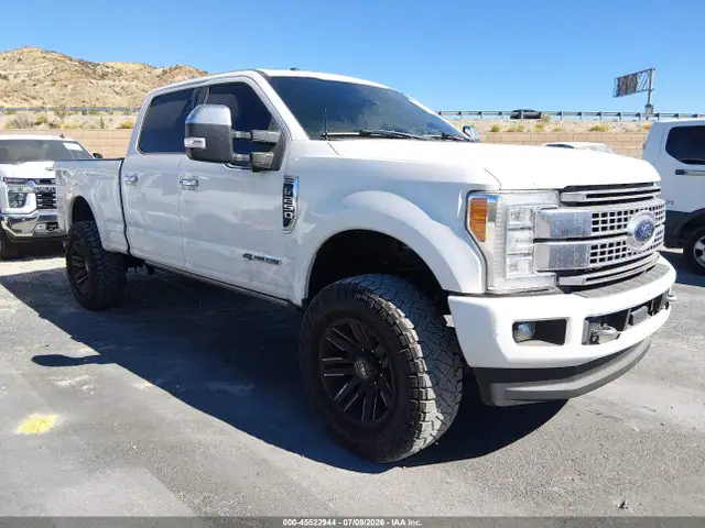 1FT7W2BT9JEB20321 — 2018 Ford F-250 King Ranch/Lariat/Limited/Platinum/Xl/XLT, Задняя часть (Rear), фото до ремонта