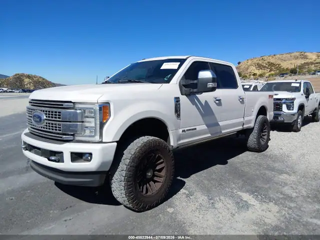 1FT7W2BT9JEB20321 — 2018 Ford F-250 King Ranch/Lariat/Limited/Platinum/Xl/XLT, фото 2 с аукциона IAAI 30.09.2026, Задняя часть