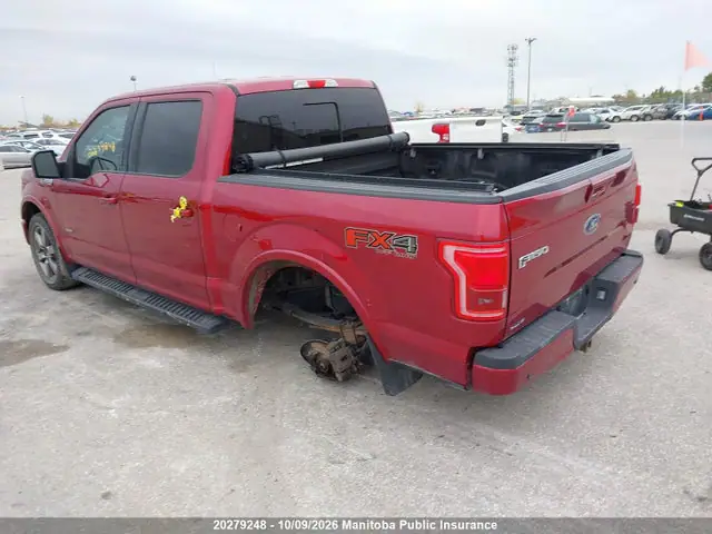 1FTEW1EP7FFC41530 — 2015 Ford F-Series, фото 3 с аукциона IAAI 14.10.2026, Задняя часть слева