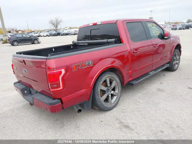 1FTEW1EP7FFC41530 — 2015 Ford F-Series, фото 4 с аукциона IAAI 14.10.2026, Задняя часть слева