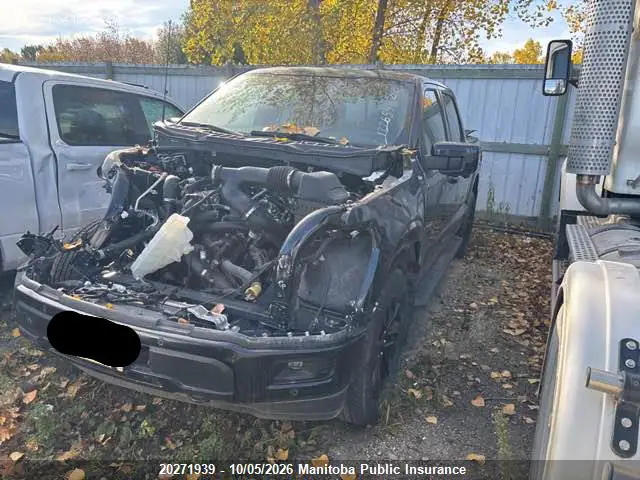 1FTFW5L80SKE41870 — 2025 Ford F-Series, фото 2 с аукциона IAAI 13.10.2026, Передняя часть
