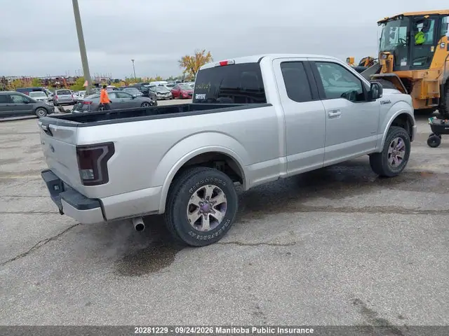 1FTEX1EP6GFD25854 — 2016 Ford F150 Lariat Supercab, фото 4 с аукциона IAAI 29.09.2026, Град