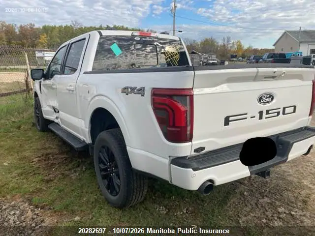 2024 Ford F150 Lariat VIN 1FTFW5L81RFA76473 фото 3