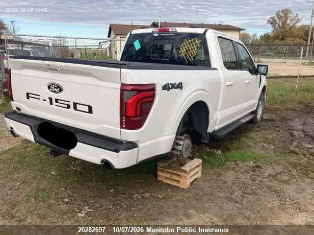 2024 Ford F150 Lariat VIN 1FTFW5L81RFA76473 фото 4