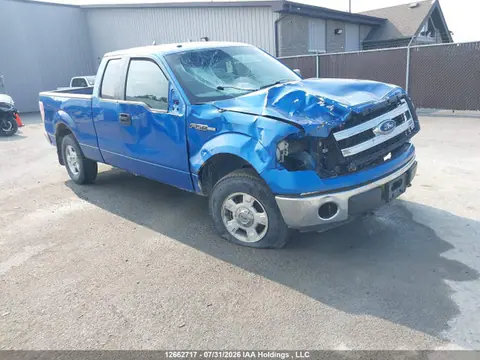 1FTFX1EF0EKF99325 — 2014 Ford F150 Super Cab, Передняя часть (Front), фото до ремонта