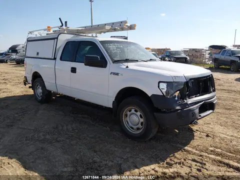 1FTFX1EF9EKD41935 — 2014 Ford F150 Super Cab, Передняя часть (Front), фото до ремонта