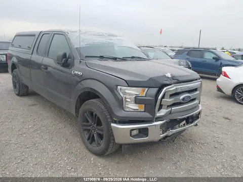 1FTEX1EF3HKD62750 — 2017 Ford F150 Super Cab, Передняя часть (Front), фото до ремонта