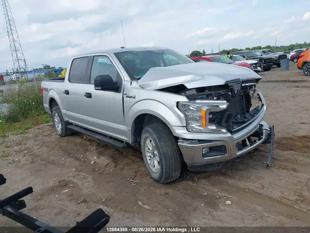 1FTEW1E57JFC96325 — 2018 Ford F150 Supercrew, Передняя часть (Front), фото до ремонта