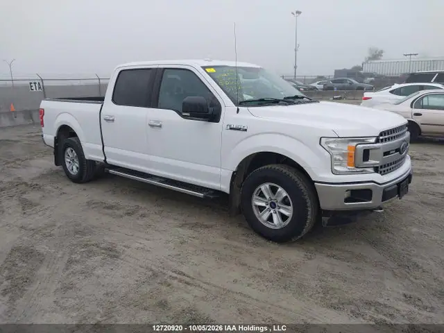 1FTFW1E58JFD06848 — 2018 Ford F150 Supercrew, Передняя часть (Front), фото до ремонта
