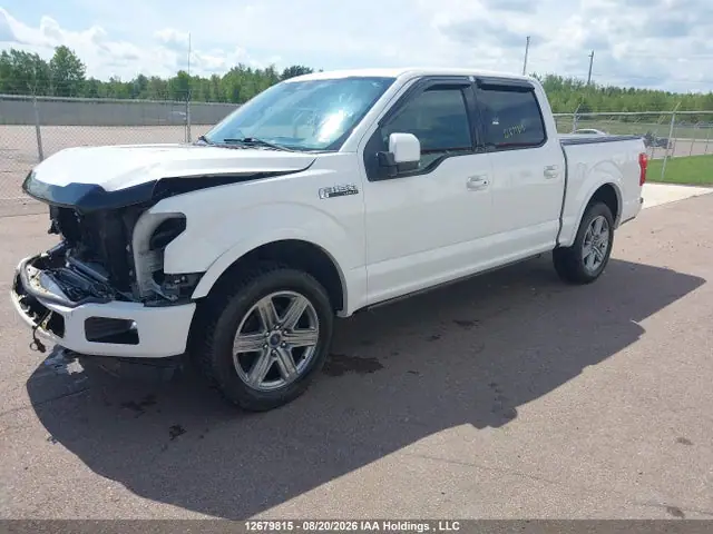 1FTEW1EP0KFB53591 — 2019 Ford F150 Supercrew, фото 2 с аукциона IAAI 15.10.2026, Передняя часть